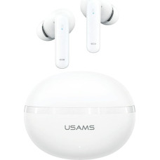USAMS Echo E02 TWS Bluetooth Headphones ANC+ENC wireless white