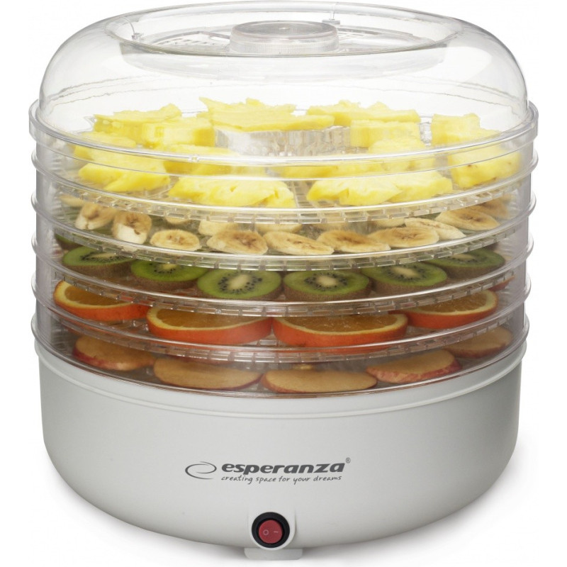Esperanza EKD001 FOOD DEHYDRATOR FOR MUSHROOMS  FRUITS  VEGETABLES  HERBS