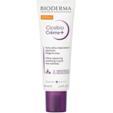 Bioderma Cicabio Creme+ Ultra-Repairing Soothing Cream SPF 50.