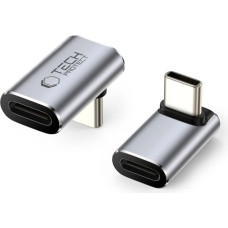 Tech-Protect Ultraboost AA02 USB-C Angled Adapter - Gray