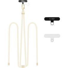 TECH-PROTECT C7S ROPE CROSSBODY STRAP BEIGE|GOLD