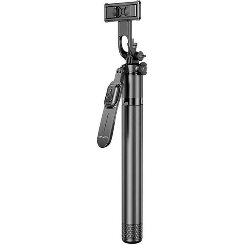 Awei Selfie Stick X56 czarny|black aluminiowy |aluminum alloy