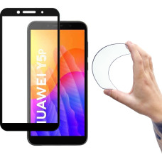 Wozinsky Rūdīta stikla plēve ar rāmi Huawei Y5p Full Cover Flexi Nano - melna