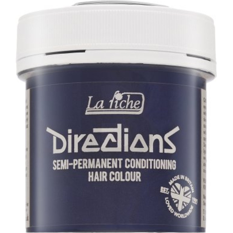 La Rich&eacute; Directions puspermanentā kondicionējo&scaron;ā matu krāsa puspermanentā matu krāsa Silver 88 ml