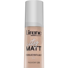 Lirene City Matt fluid 205 Sand fluidní make-up s matujícím účinkem 30 ml