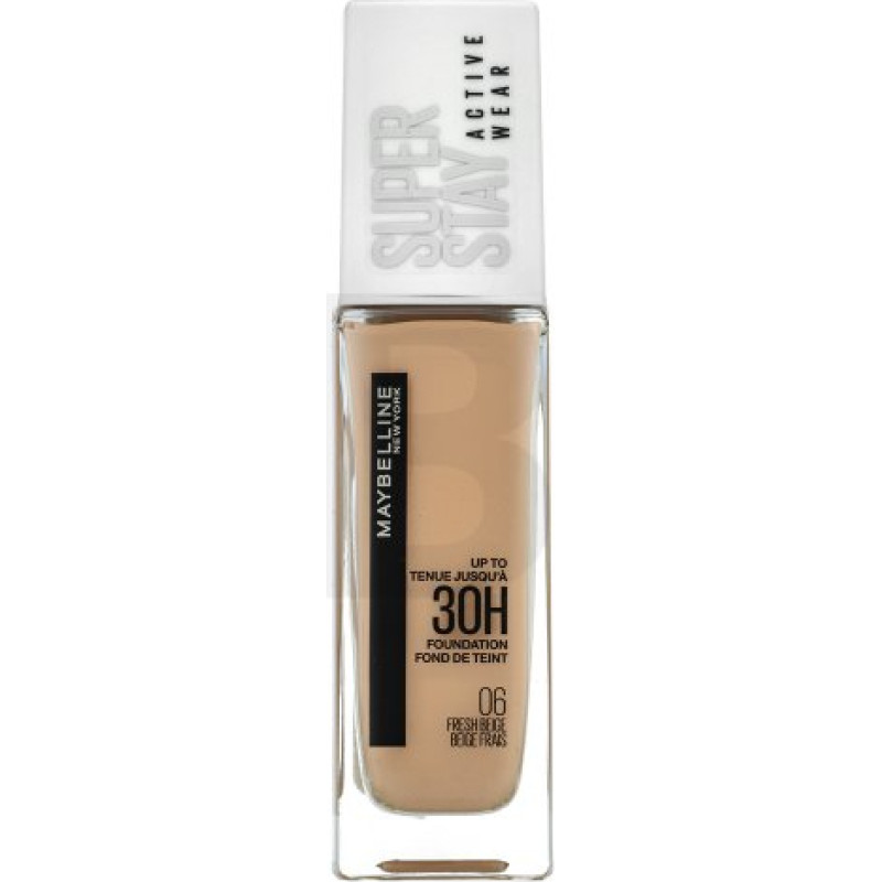 Maybelline Super Stay Active Wear 30H tonālais krēms ilgnoturīgs grims pret nepilnībām 06 Fresh Beige 30 ml
