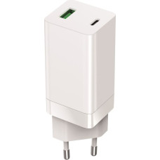 Setty GAN wall charger PD+QC USB + USB-C 65W LSI-02 white JO