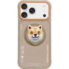 Nimmy Case Nimmy Glasses Cool Dog MagSafe for  iPhone 17 beige