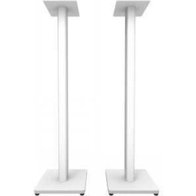 Kanto AUDIO 34" UNIVERSAL BOOKSHELF SPEAKER FLOOR STAND - WHITE (PAIR)
