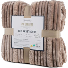 Sedziņa, mikrošķiedras, flano tipa, 200x220, dabīga, mīksta, Nina