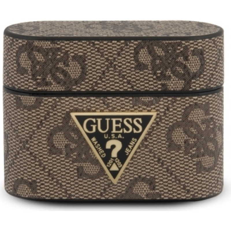 Guess GUACAPVSATML4GB AirPods Pro cover brown 4G Collection