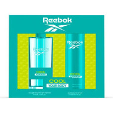 Reebok Cool Your Body For Women Gift set EDT 100 ml and deospray 150 ml