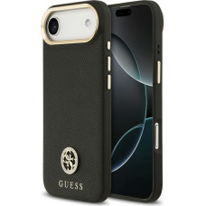 Case Guess Grained Strass Logo MagSafe for iPhone Air black