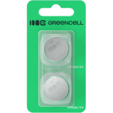 Baterijas Green Cell 2x Lithium CR2032 3V 220mAh