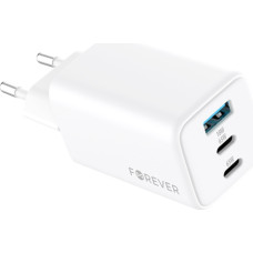 Forever TC-08-65ACC Mobilo telefonu lādētājs 2xType C + USB 65W