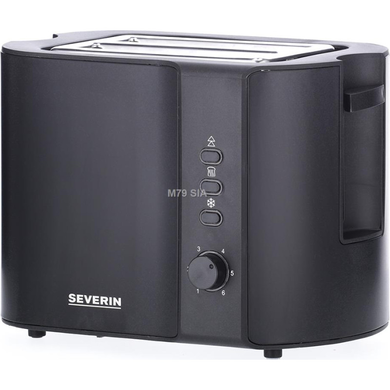 Severin AT 9552 Toaster 2 Scheibe(n) Schwarz 800 W (AT9552) 4008146033735