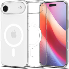 Spigen Liquid Crystal MagSafe maciņš priekš iPhone 17 Air - caurspīdīgs un balts