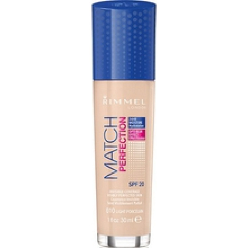 Rimmel London "MAKE-UP MATCH PERFECTION SPF 25 - Makeup SPF 30 ml"