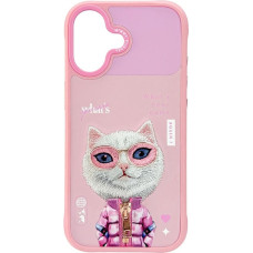 Nimmy Etui Nimmy Cool&Cute 2.0 Cat do iPhone    17 r&oacute;żowy