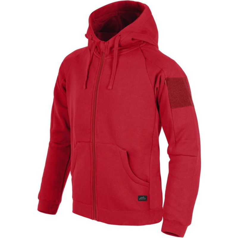 Helikon - Urban Tactical kapučjaka Lite - ar pilnu rāvējslēdzēju - sarkana - BL-ULF-CB-25 (M)