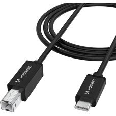 Wozinsky WKDDY1S USB-B - USB-C Cable 1m - Black