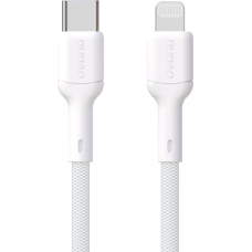 Dudao USB-C - iPhone Lightning 30W 2m kabelis - balts