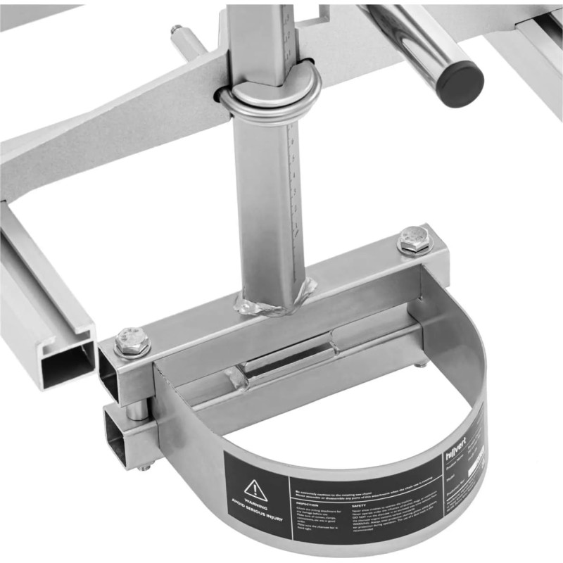 Hillvert Zāģzāģis benzīna motorzāģiem līdz 90 cm / 36 collām, pārnēsājams, platums 81 cm