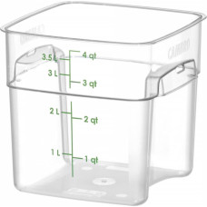 Cambro CamSquares Fresh Pro pārtikas trauks 3,8 l 191x191x183 mm