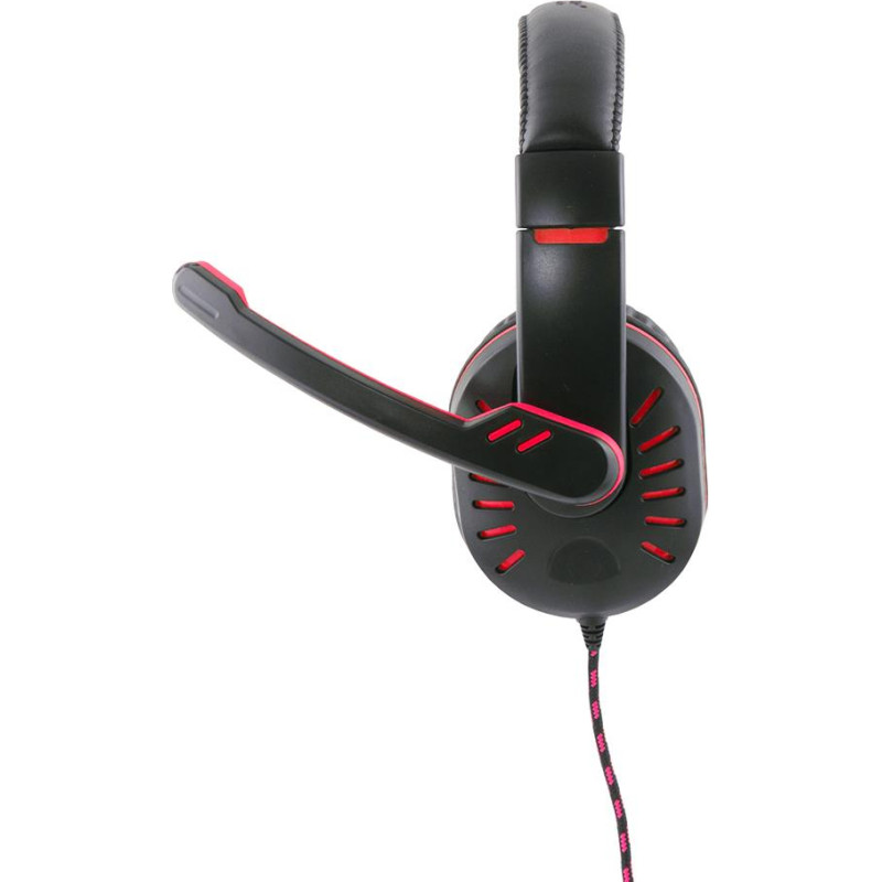 ESPERANZA GAMING HEADSET CROW RED
