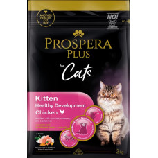 Prospera Plus Barība kaķēniem – Prospera Plus Kitten Chicken Healthy Development, 2 kg