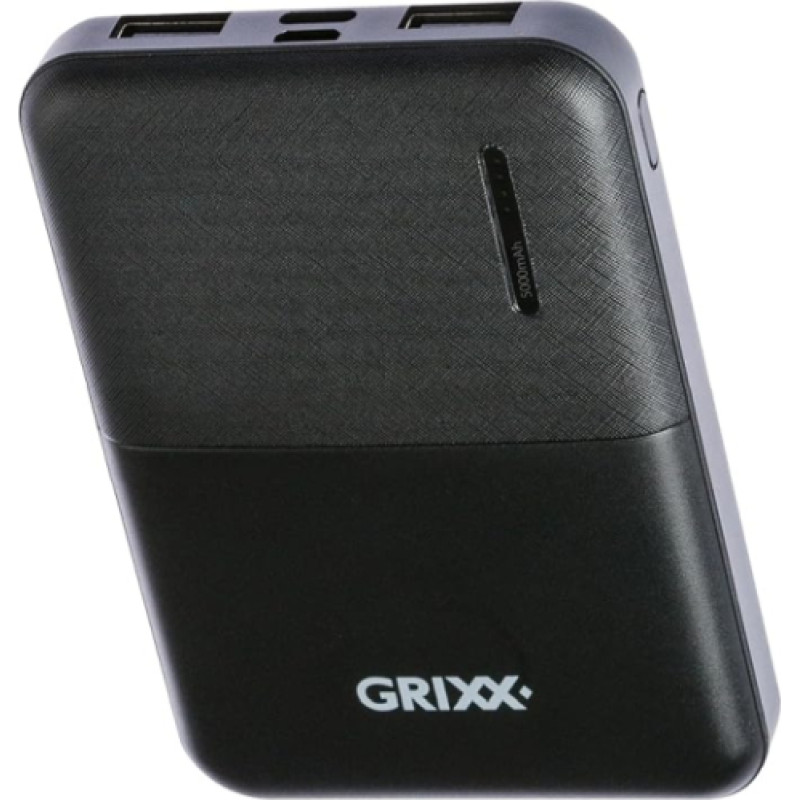 Grixx Power Bank lādētājs 5000mAh