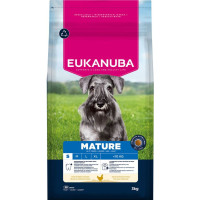 Eukanuba Sausa barība suņiem - Eukanuba Mature and Senior, Small|Medium, Chicken, 3 kg