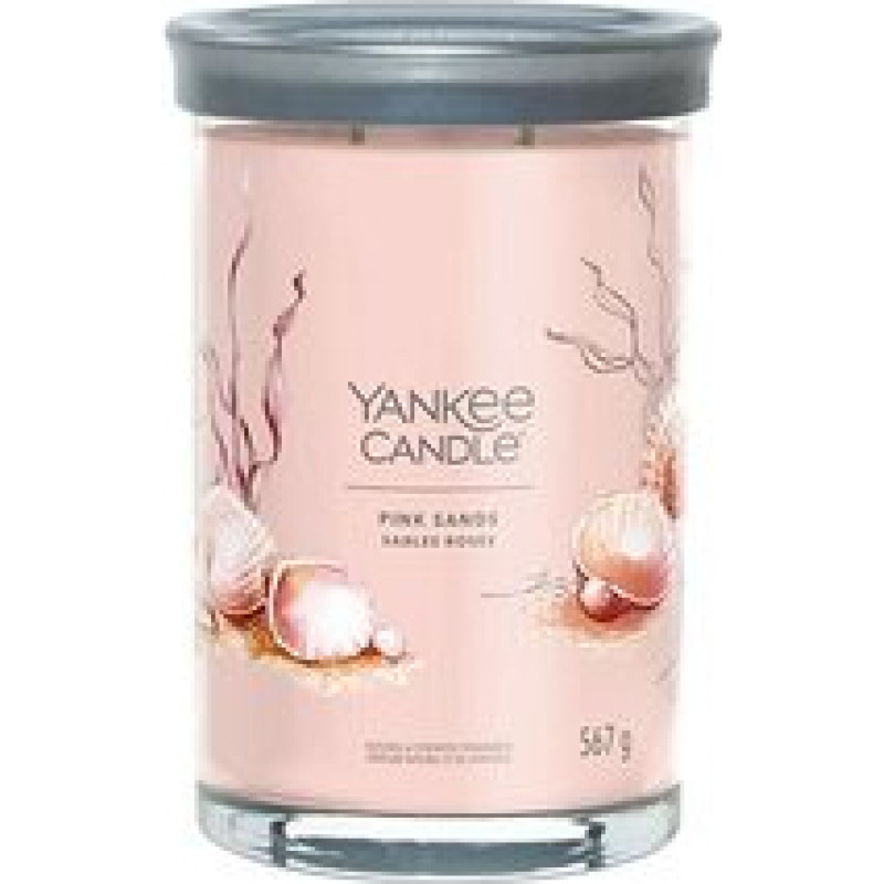 Yankee Candle "Розовый песок, подписанный свеча в стакане (розовый песок)".