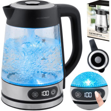 Berdsen Elektriskā stikla tējkanna ar temperatūras kontroli 1,8 l 2200 W BD-715