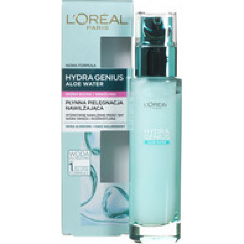 L´oréal Paris Hydra Genius Gel Cream Aloe Water Sausa un jutīga āda 70 ml