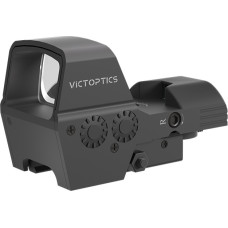 Victoptics - Atvērtais kolimators SRD 1x23x33 ar četriem tīkliņiem - Picatinny QD - melns - RDSL36