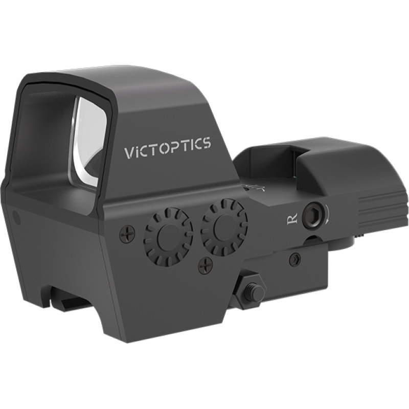 Victoptics - Atvērtais kolimators SRD 1x23x33 ar četriem tīkliņiem - Picatinny QD - melns - RDSL36
