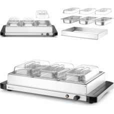 Duralex Elektriskais sildītājs, plīts ēdienam, 3x GN 1/3, 400 W