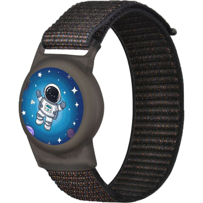 Hurtel Apple AirTag maciņ&scaron; ar neilona siksniņu bērniem &mdash; Astronaut