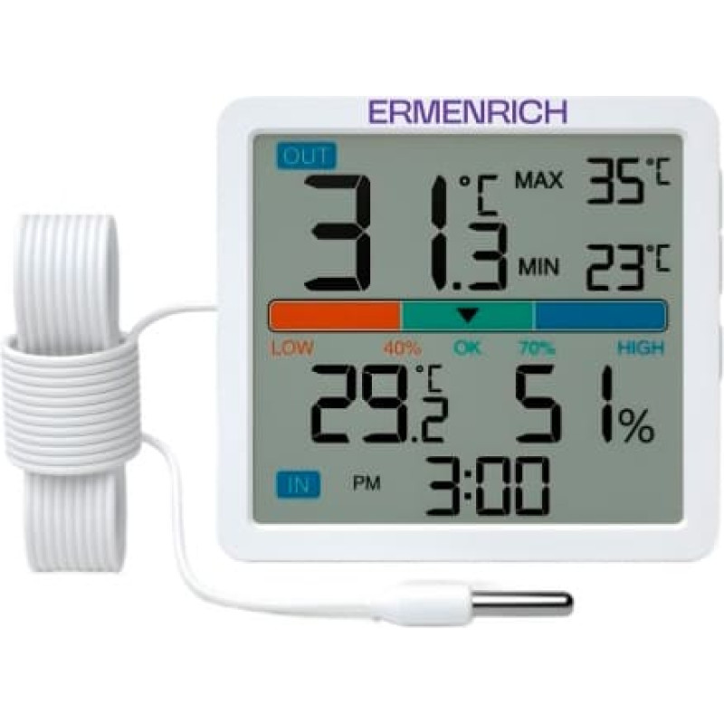 Ermenrich Report WR10 Thermohygrometer