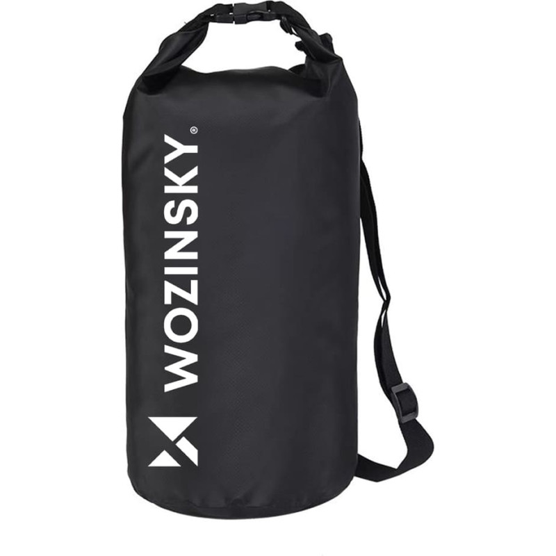 Wozinsky WWK-20 waterproof bag for sup kayak 20l - black