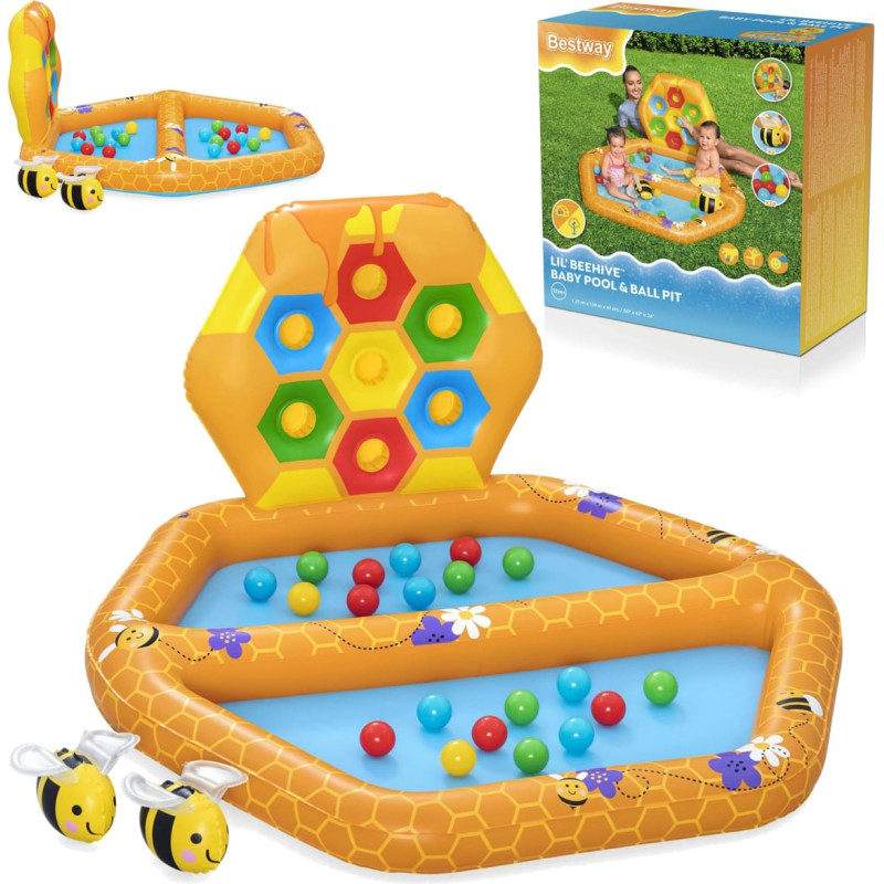 Bestway Piepū&scaron;amais rotaļu laukums Bites 127 x 119 x 61 cm 52639