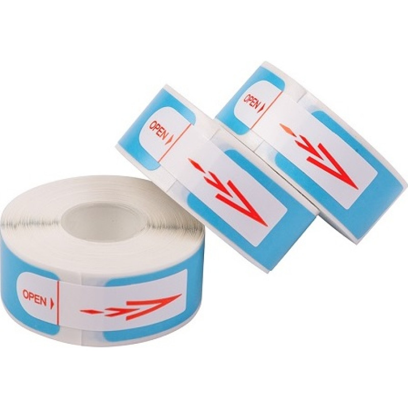 Hismart Uzlīmes termoprinteriem, 30 mm x 12 mm, 3 ruļļi