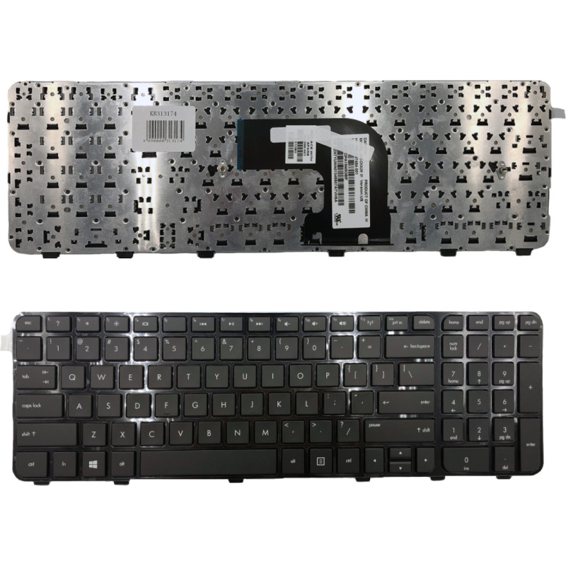 HP Tastatūra HP: Pavilion DV6-7000, DV6-7100