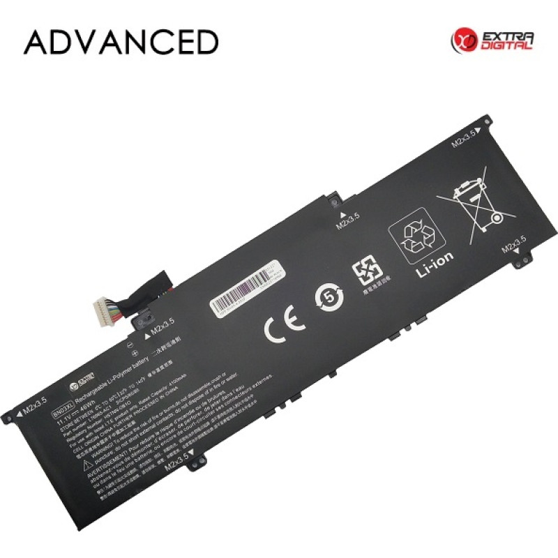 Extradigital Klēpjdatora akumulators HP BN03XL, 4100mAh, Extra Digital Advanced