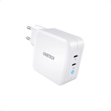 Choetech Lādētājs CHOETECH GaN 2xUSB Type-C: 100W, PD