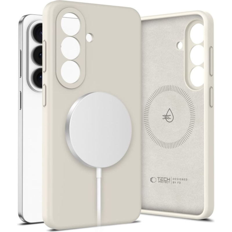 TECH-PROTECT SILICONE MAGSAFE GALAXY S26+ PLUS COSMIC LATTE
