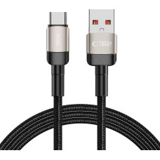 Tech-Protect Kabelis USB-C - USB-A UltraBoost Evo 100W 5A 2m - titāns
