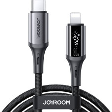 Joyroom USB-C kabelis - iPhone Lightning S-A60 StarTalk 30W 1.2m - melns