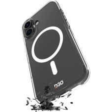 Puro iPhone 17 TPU PC triecienizturīgs D3O MagSafe vāciņ&scaron; - caurspīdīgs